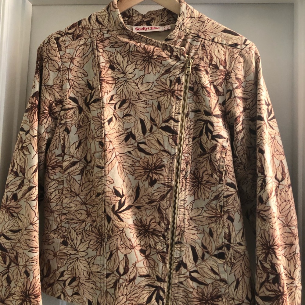 See by Chloe Floral jacket